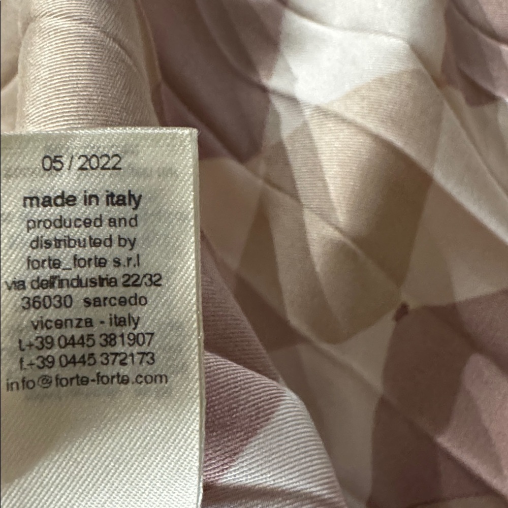 Forte Forte My Skirt Pleated Diamante Print skirt -Tierra size 6 - Picture 9 of 12